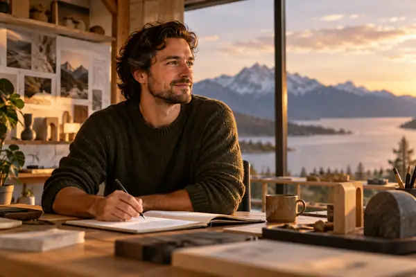 Retrato de Jon, un creador independiente