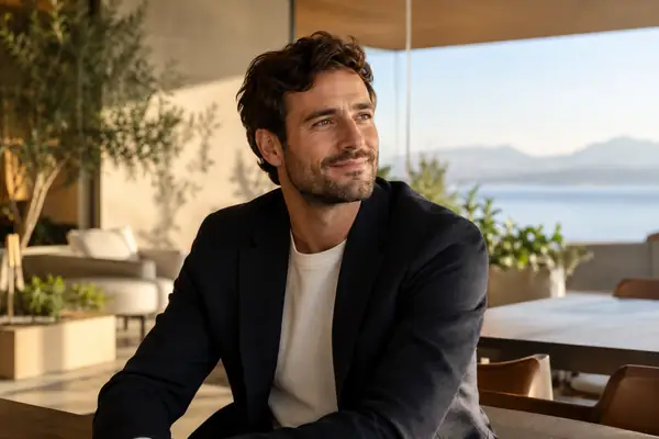 Retrato de Sam, un consultor