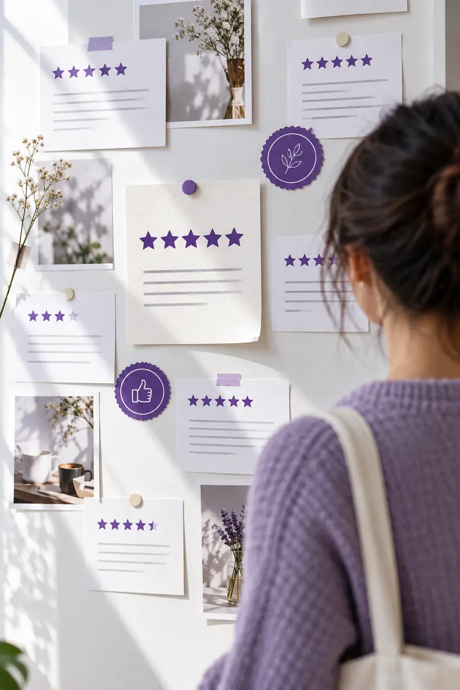 A narrow review search focused on ratings
